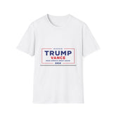 Trump Vance T-Shirt - Unisex Softstyle - The Trump 2024
