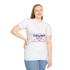 Trump Vance T-Shirt - Unisex Softstyle - The Trump 2024