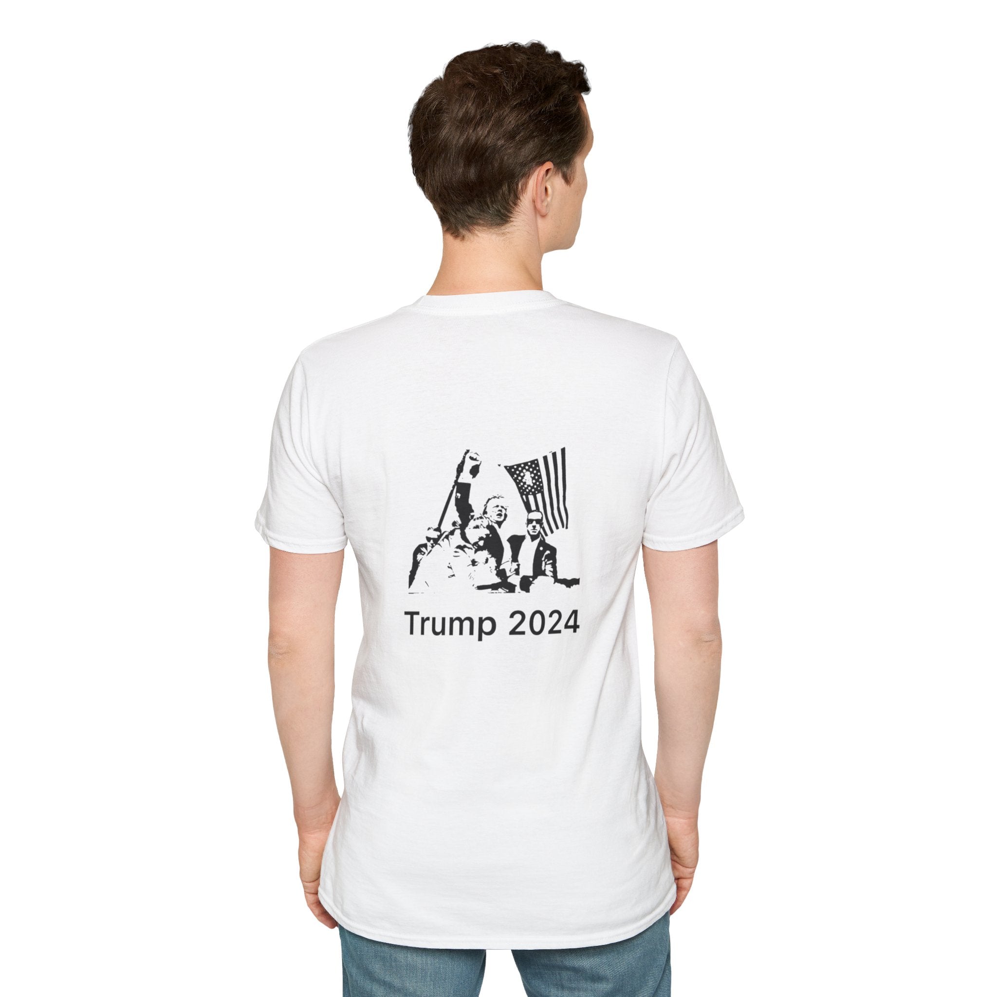 Trump Vance T-Shirt - Unisex Softstyle - The Trump 2024