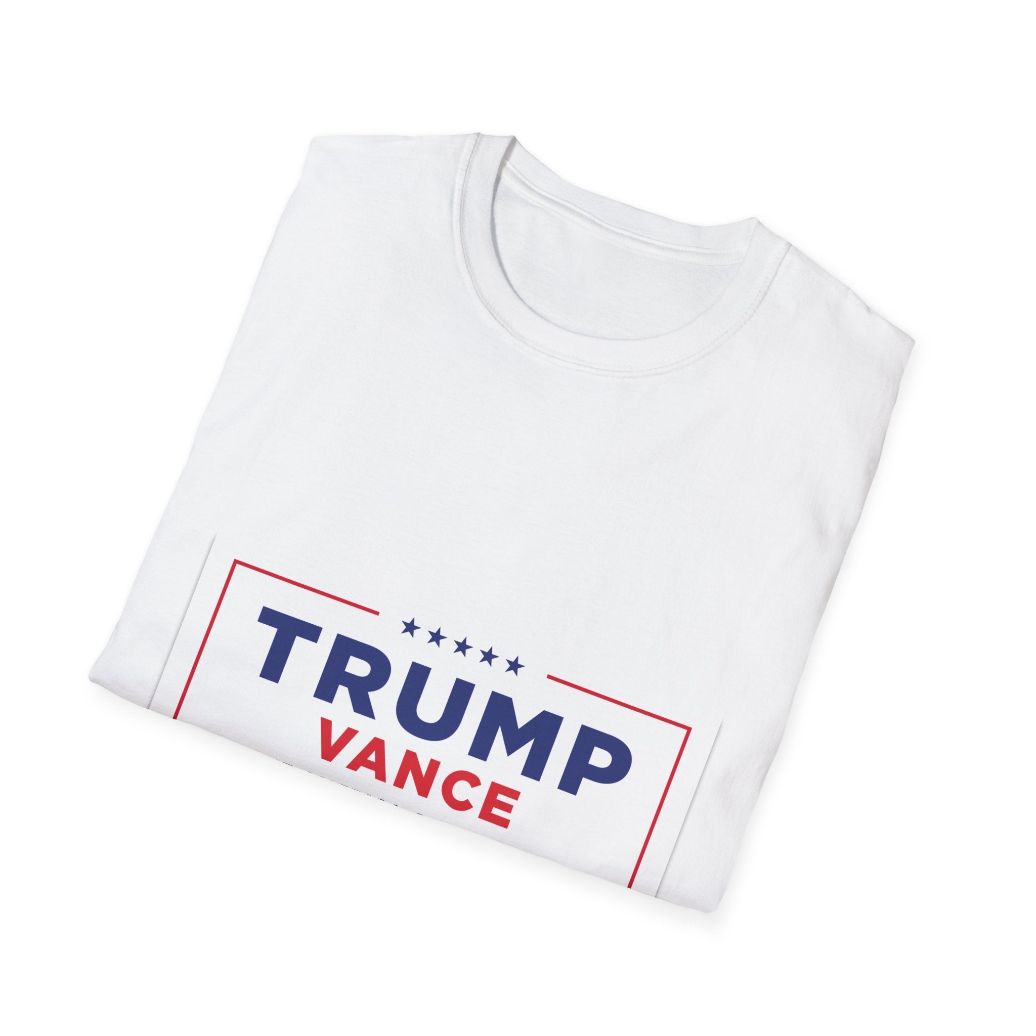 Trump Vance T-Shirt - Unisex Softstyle - The Trump 2024